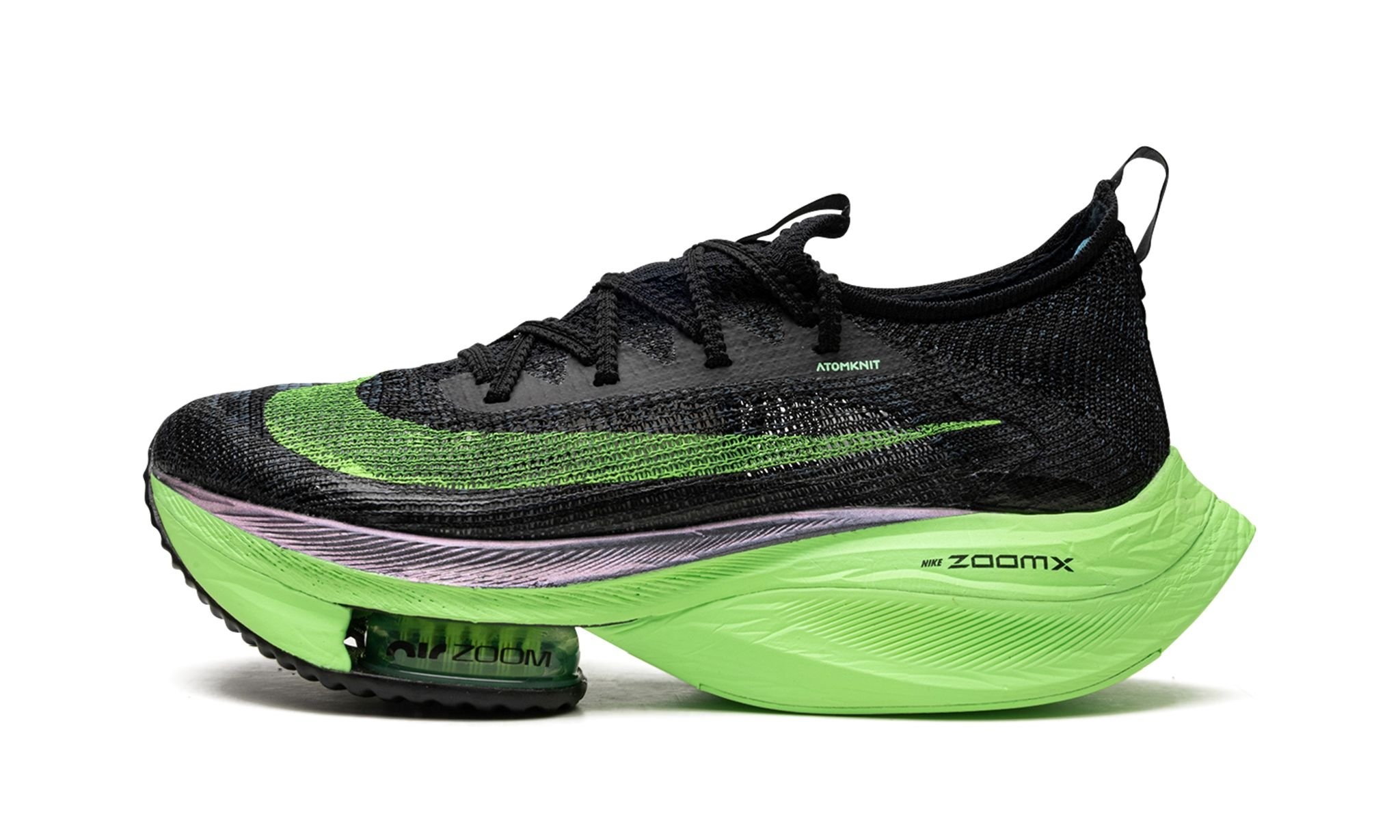 AIR ZOOM ALPHAFLY NEXT% WMNS "Black / Electric Green" - 1