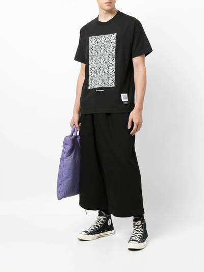 Fumito Ganryu Graphic-device short-sleeve T-shirt outlook