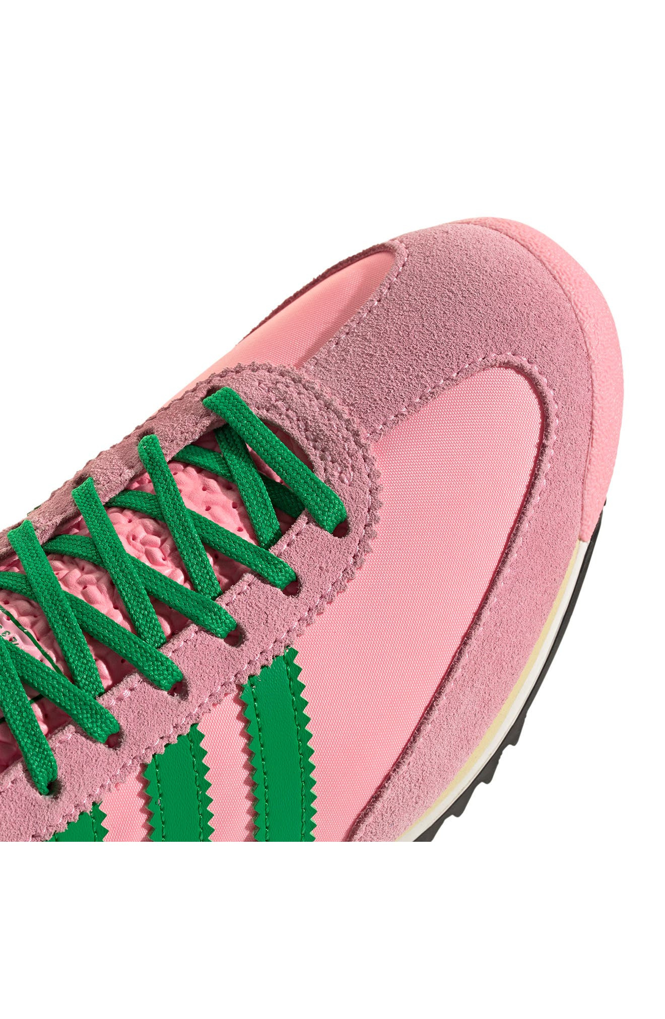 adidas SL 72 Sneaker in Pink/Green/Black at Nordstrom - 7
