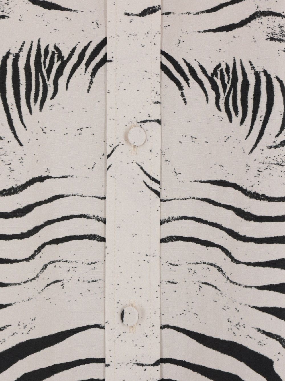 zebra-print shirtdress - 3