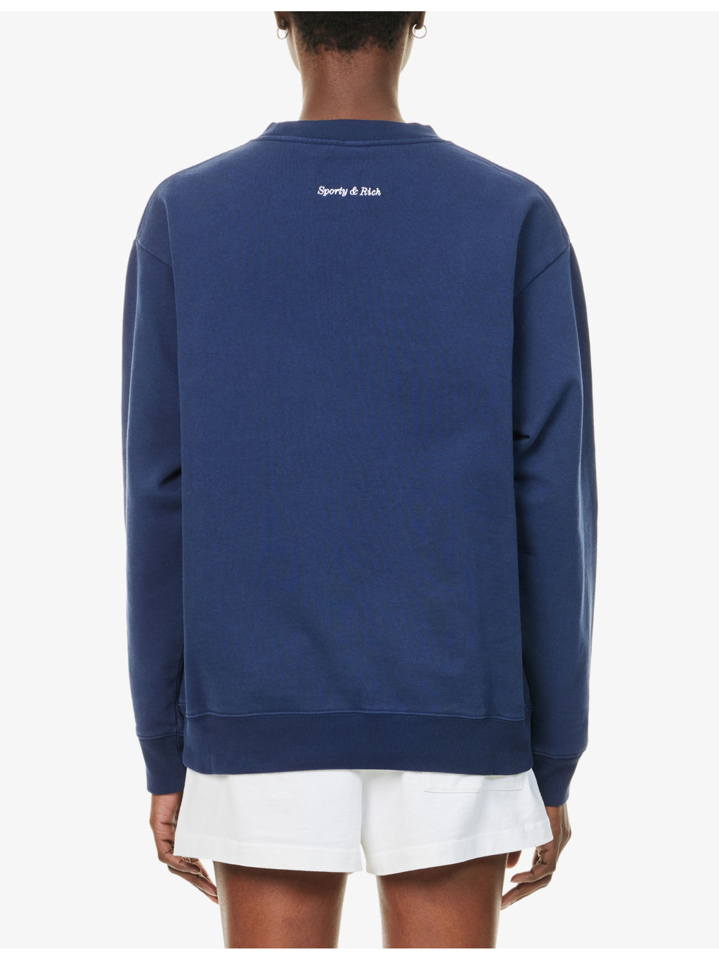 Eden Crest Logo-Print Cotton Sweatshirt - 4