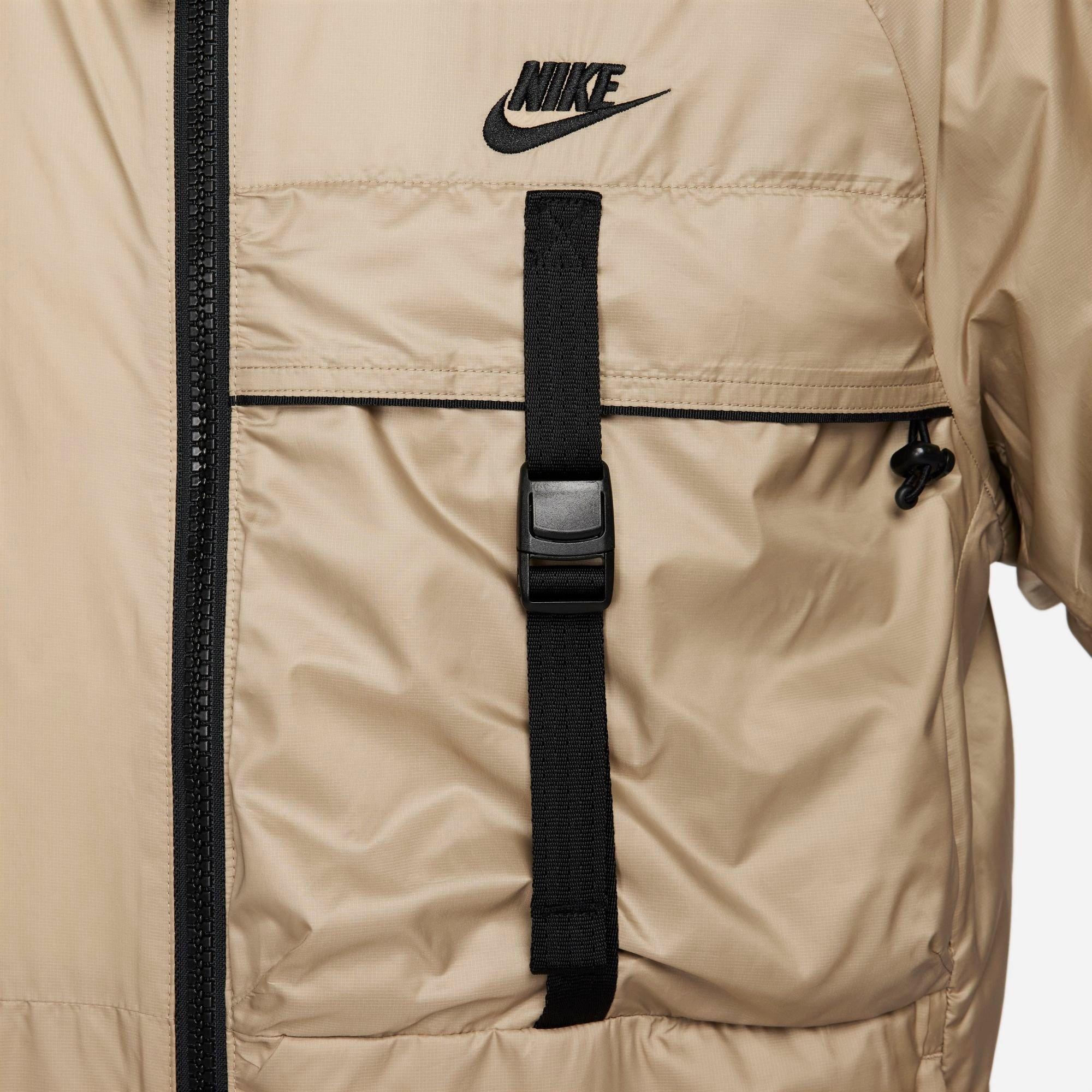 MEN'S NIKE SPORTSWEAR TECH WOVEN N24 PACKABLE LINED JACKET - 4