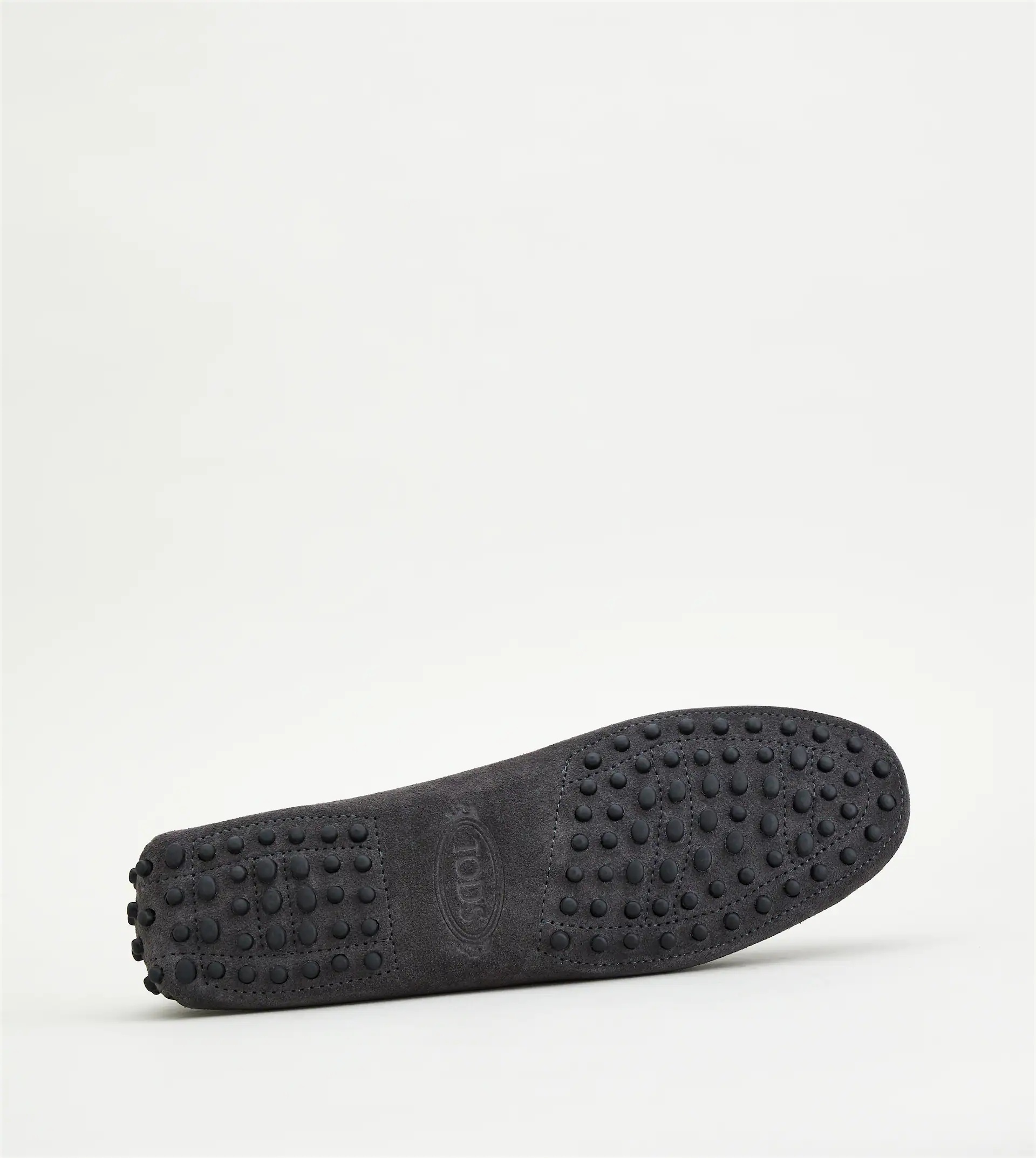 GOMMINO DRIVING SHOES IN SUEDE - GREY - 4