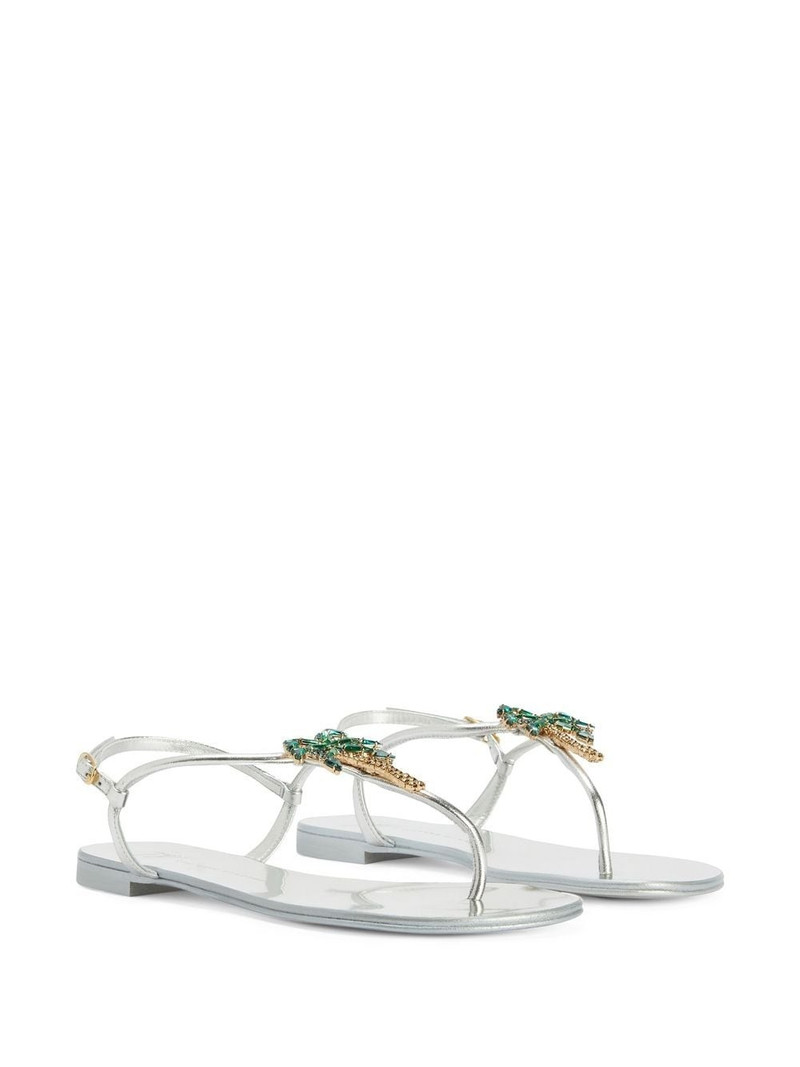 Giuseppe Zanotti Venice Beach flat sandals outlook