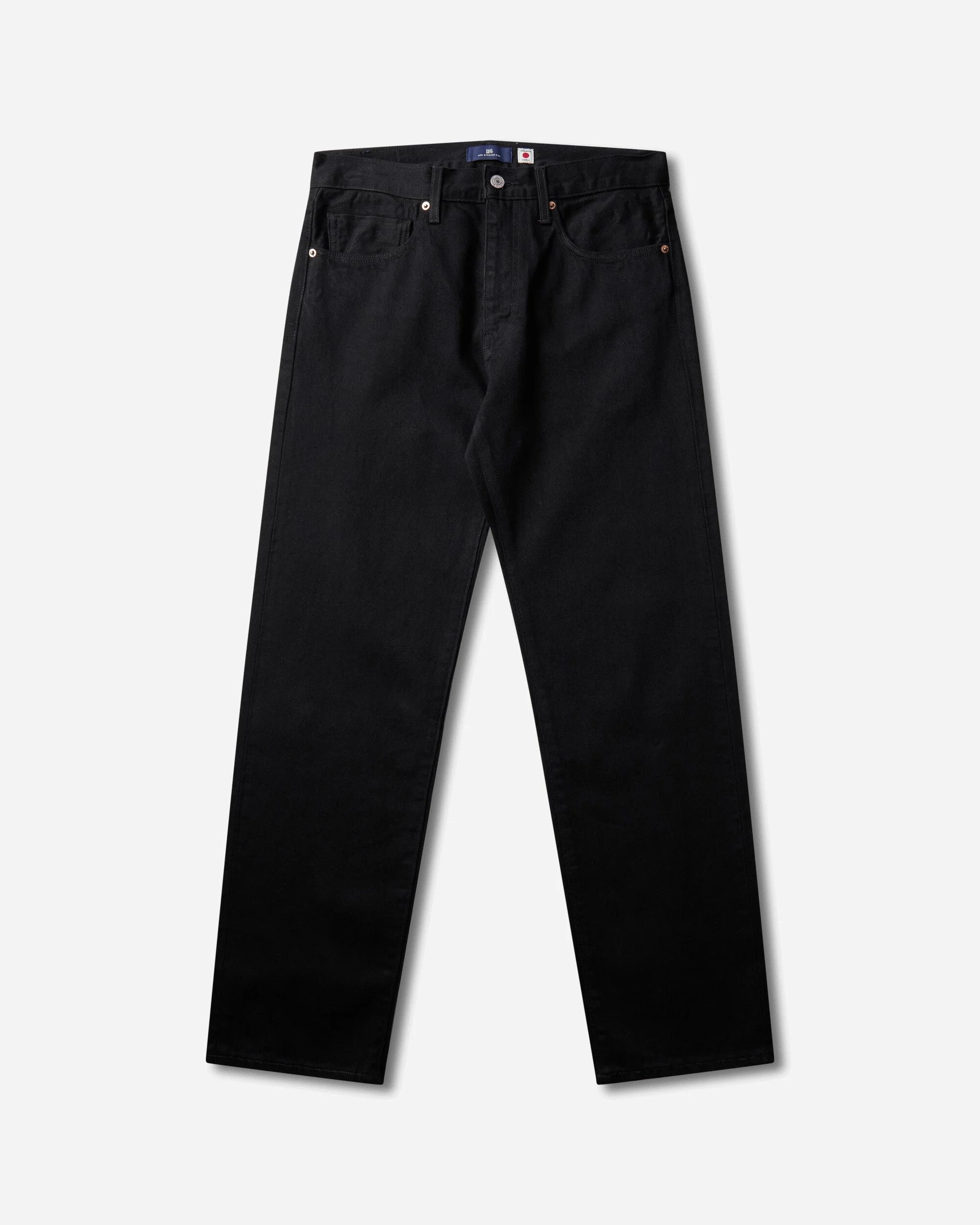 Men's Blue Tab Anchor Relaxed Jeans Black - 1