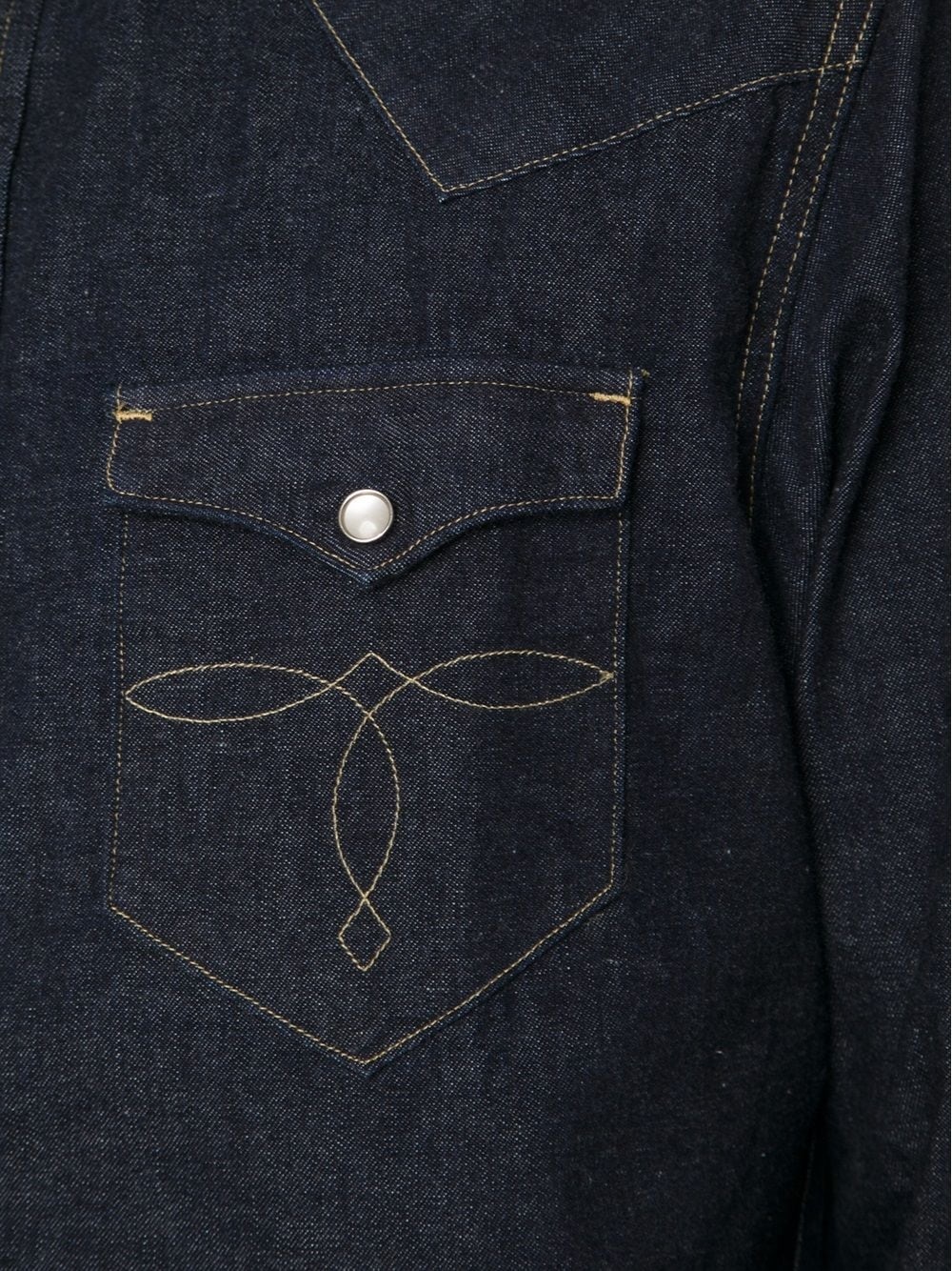 denim western shirt - 5