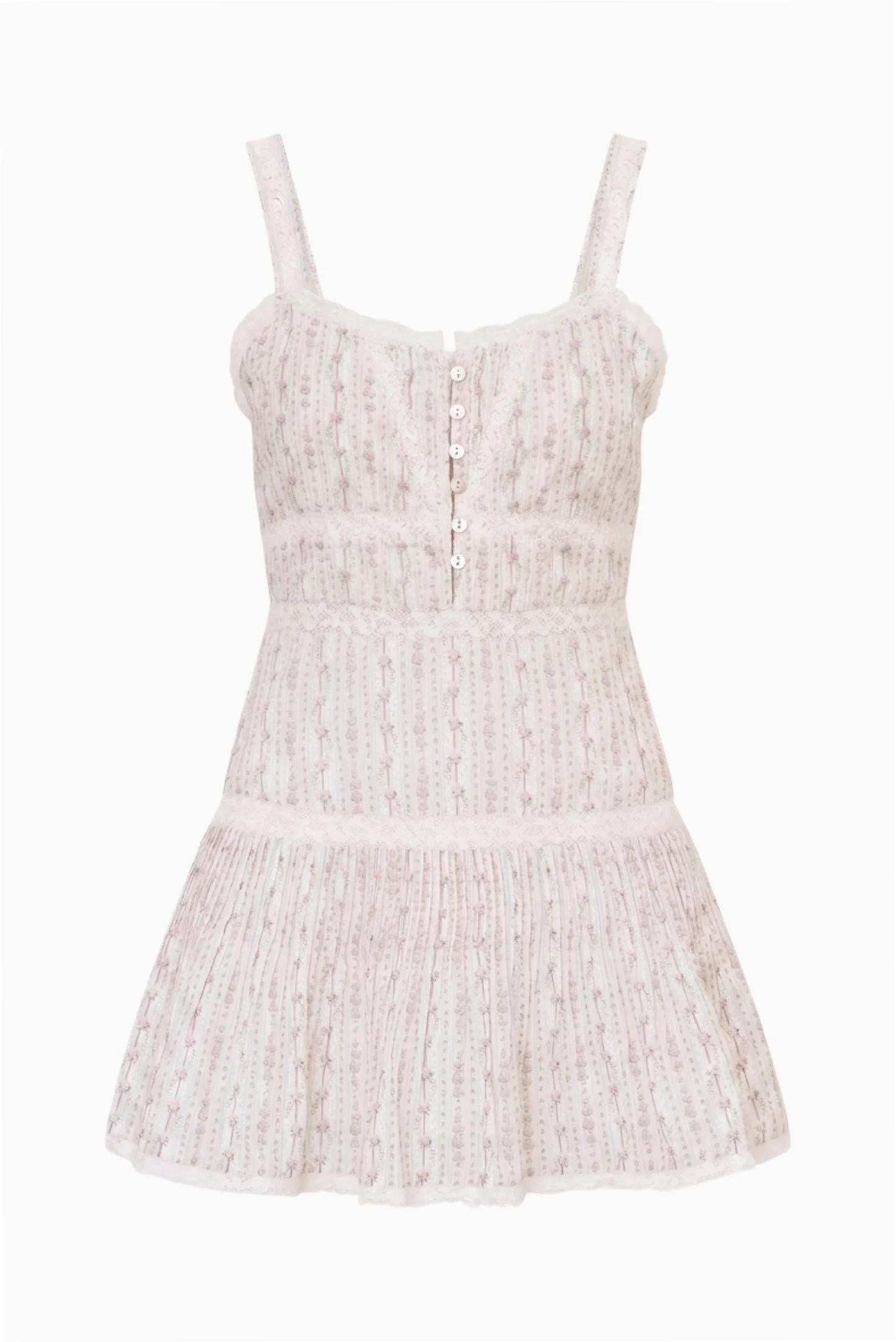 Xyla Cotton Floral Dress - 1
