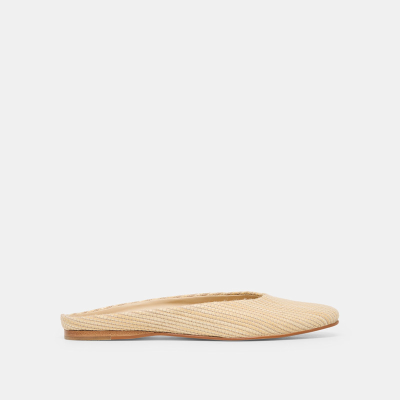 EILA FLATS LT NATURAL RAFFIA 1