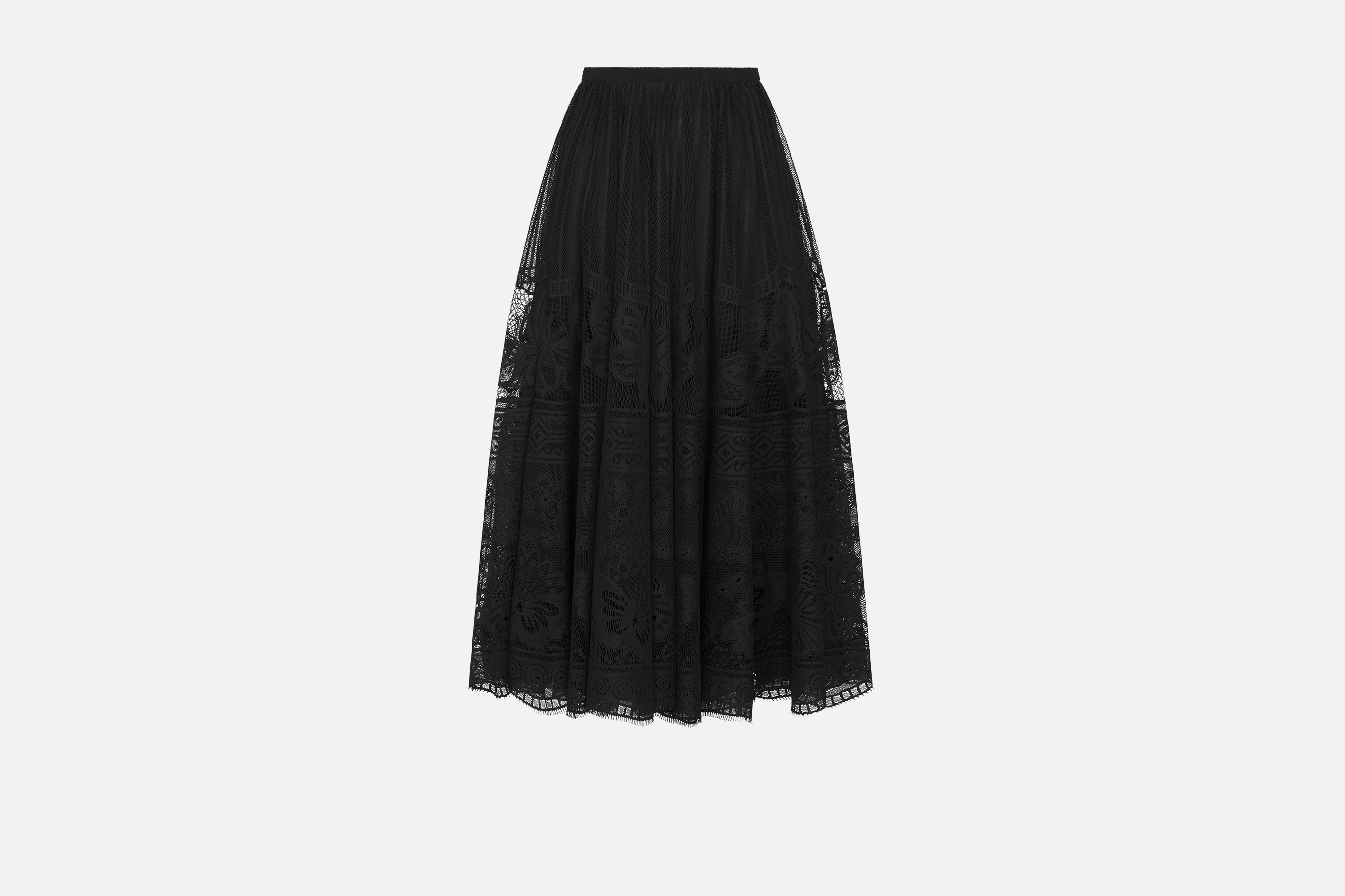 Flared Mid-Length Skirt - 1