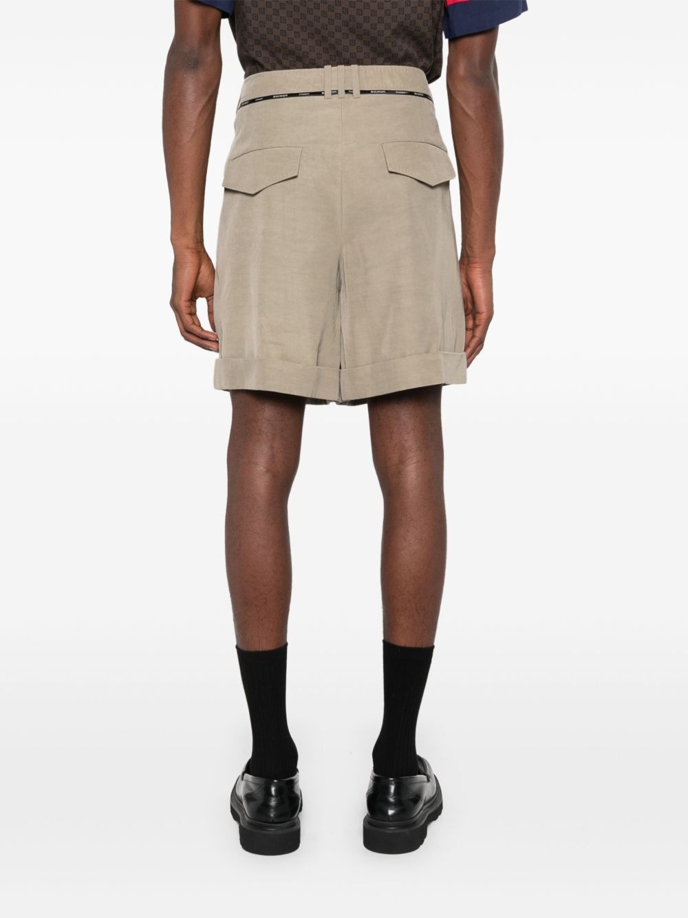 pleated shorts - 4