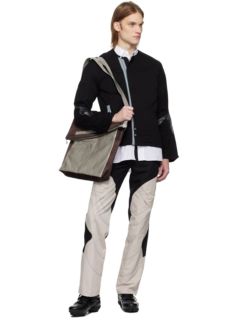 Kiko Kostadinov Black Alec K-Dart Jacket outlook