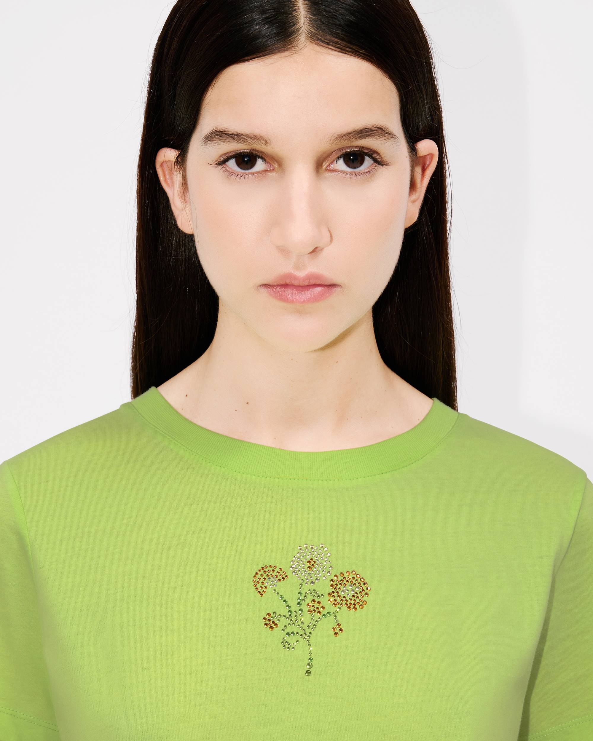 'KENZO Jungle Flower' T-shirt in cotton - 6