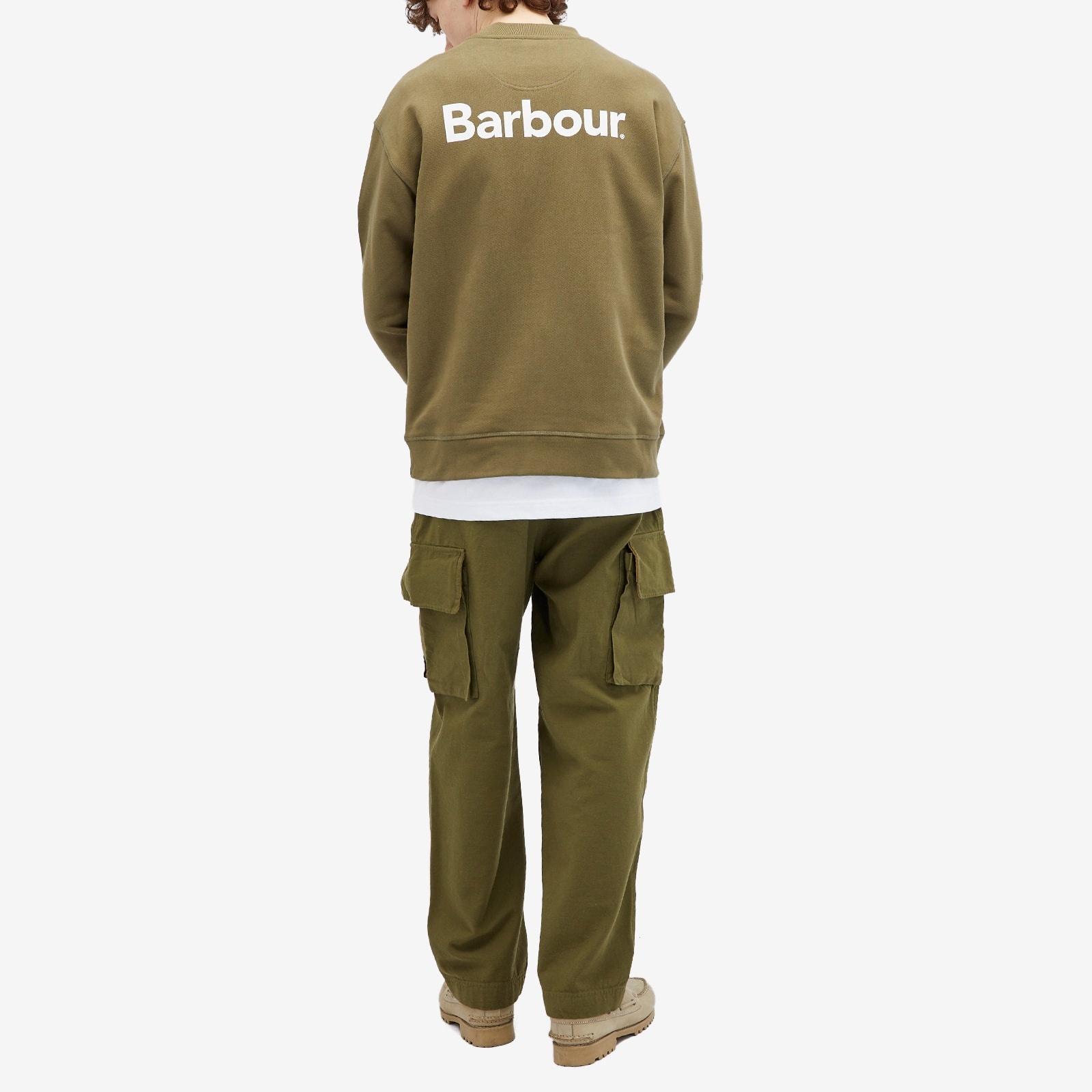 Barbour OS Nicholas Crew Sweatshirt - 4