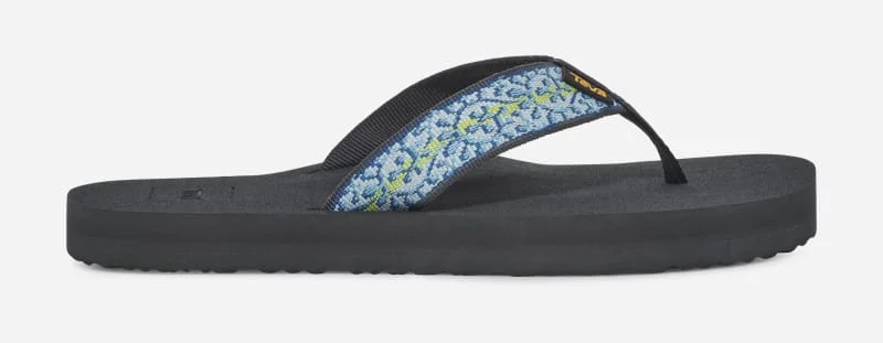 Women's Mush II Flip-Flop Sandals in Black/Red - 1