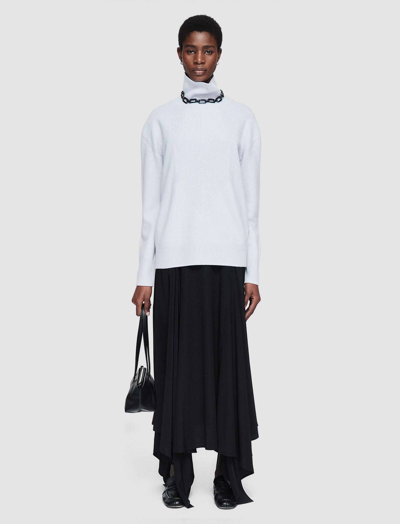 Soft Wool High Neck Jumper - 2
