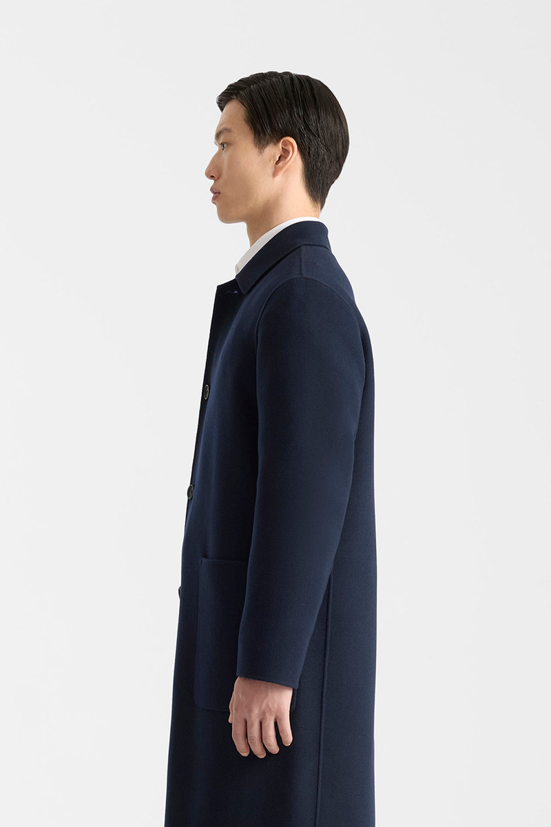 BECKETT-Z Handmade Wool Overcoat 5