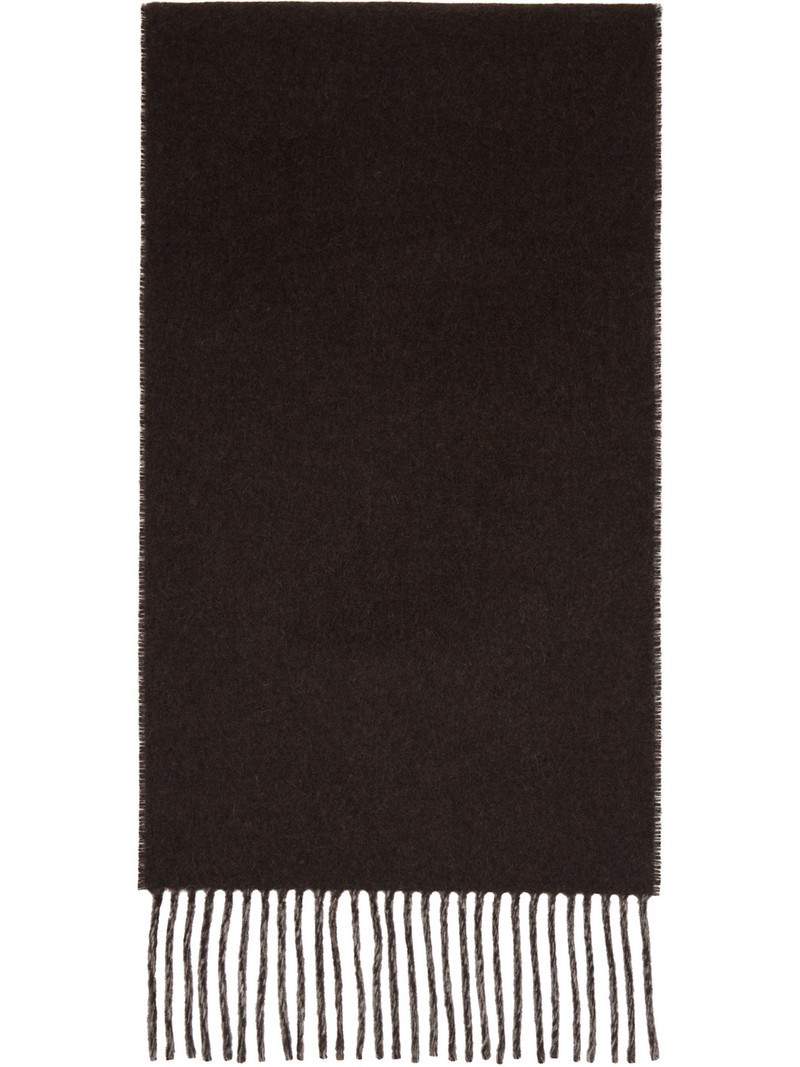 JACQUEMUS Brown 'The Jacquemus' Scarf outlook