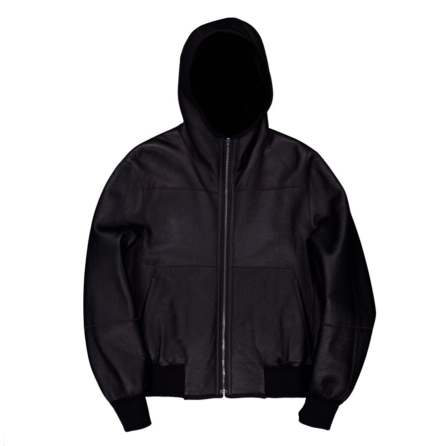 Ferragamo Shearling Reversible Hooded Blouson Jacket - 5