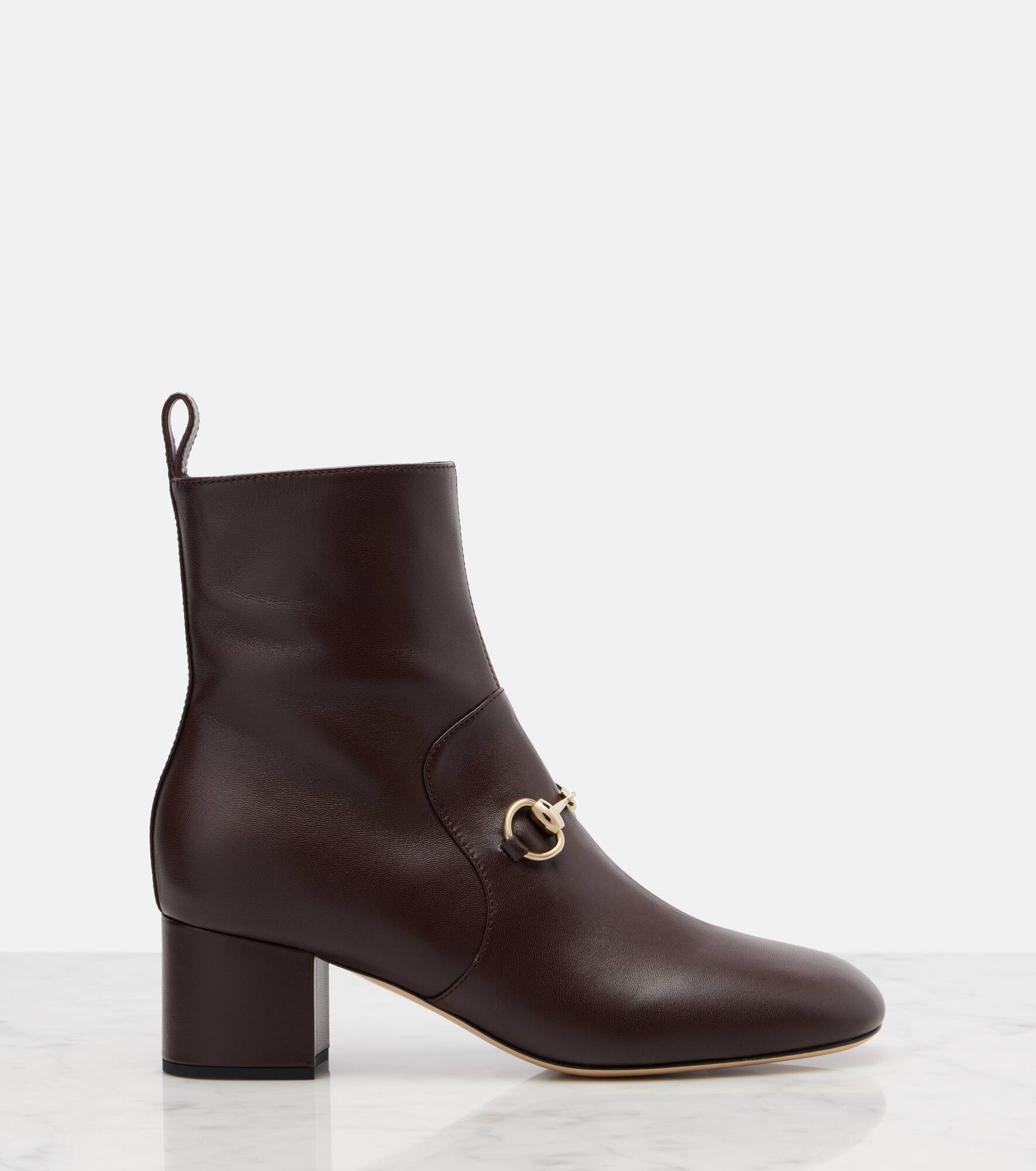 Horsebit leather ankle boots - 4