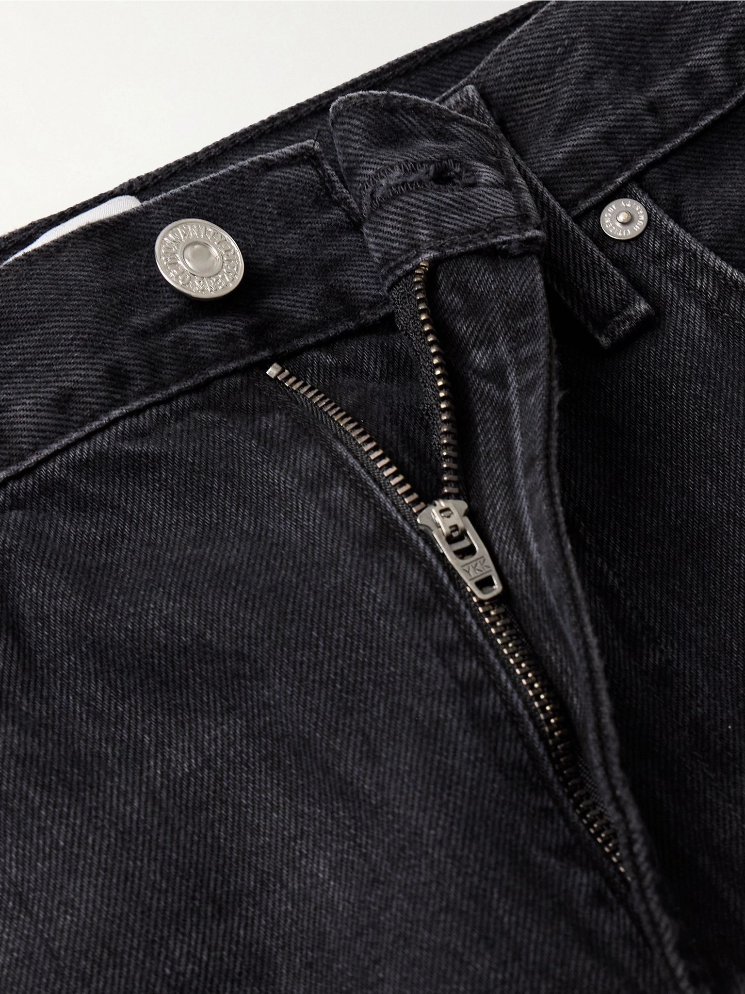 Miro mid-rise barrel-leg jeans Black - 6