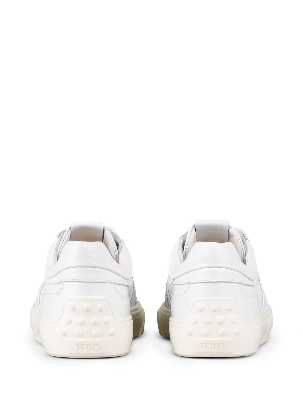 Automobili Lamborghini panelled lace-up leather sneakers - 3