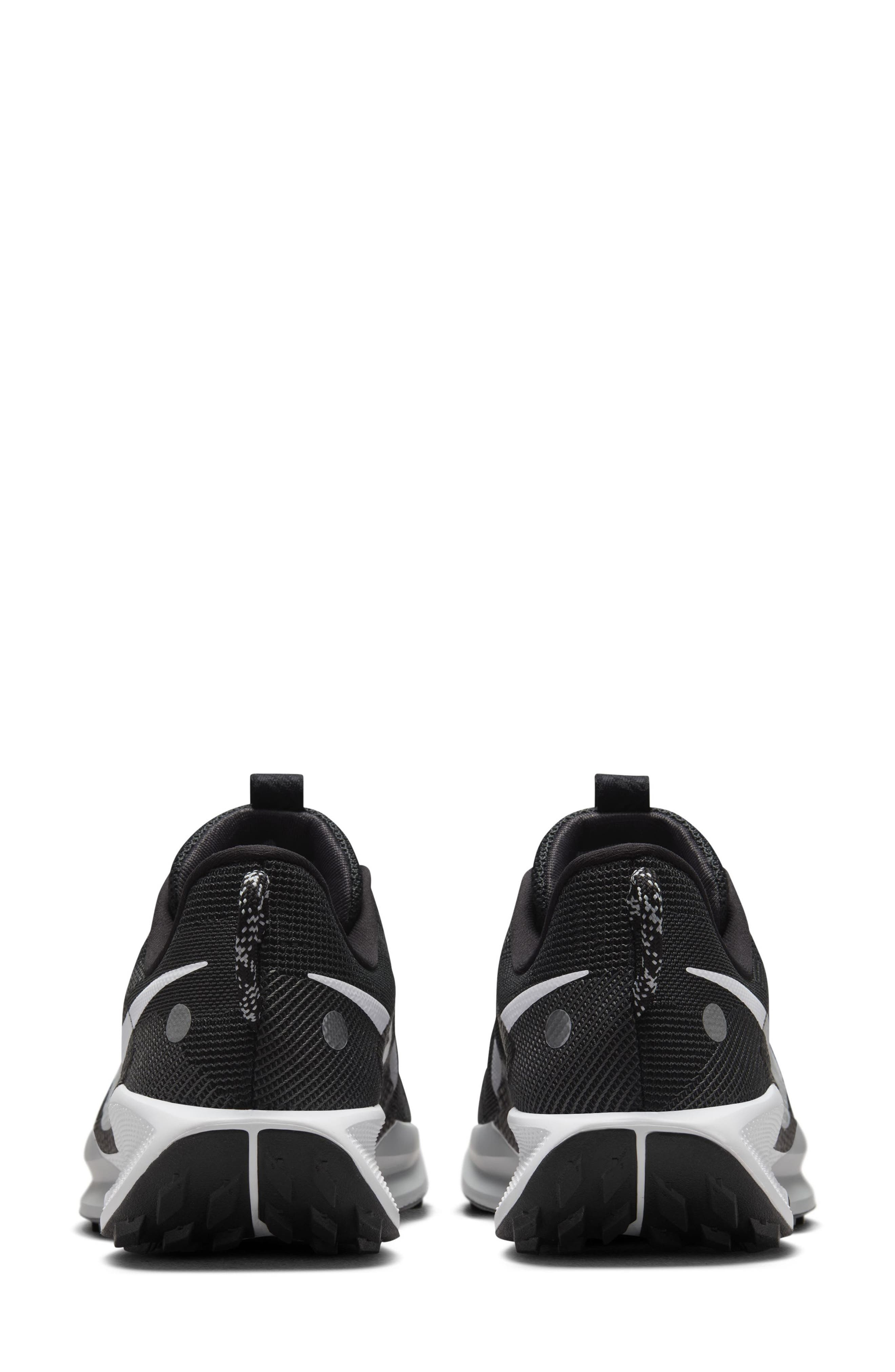 Nike ReactX Pegasus 5 Trail Running Shoe in Black/Anthracite/Grey/White at Nordstrom - 5