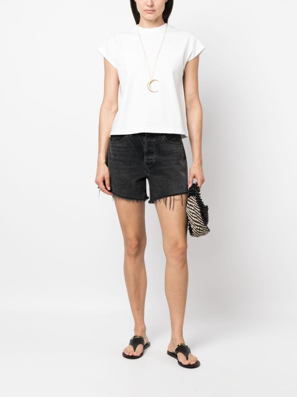 crew neck short-sleeve T-shirt - 2