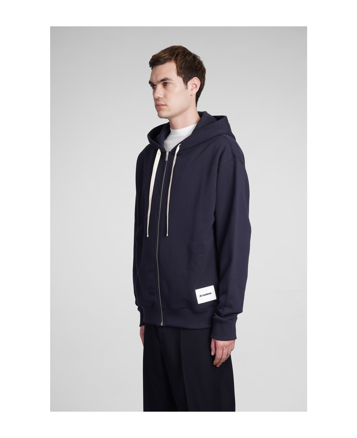 Sweatshirt In Blue Cotton - 4