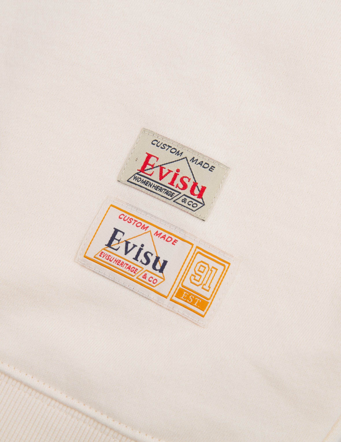 LOGO AND KAMON EMBROIDERED 2-WAY SWEATSHIRT - 9