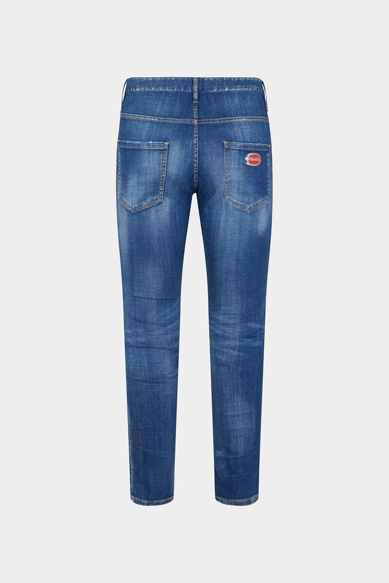 MEDIUM CLEAN WASH SKATER JEANS - 2