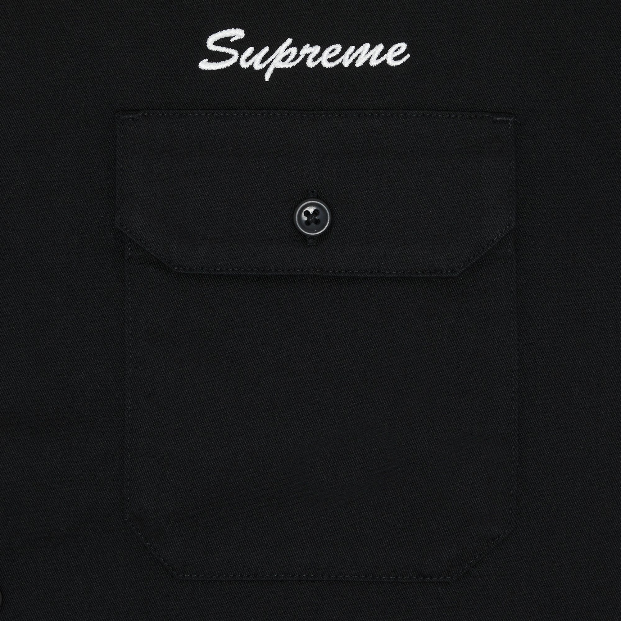 Supreme Our Lady Work Shirt 'Black' - 3