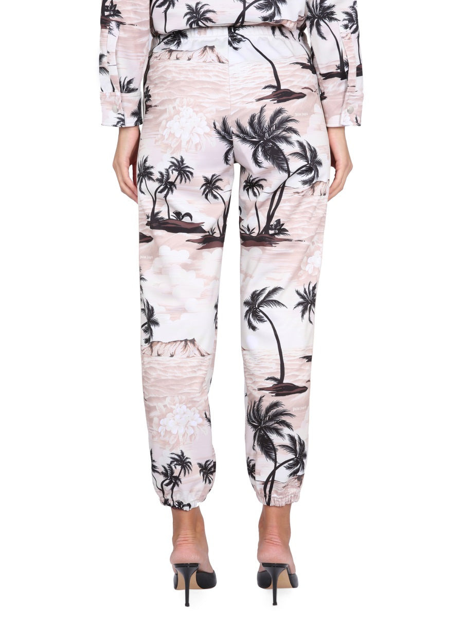 Island Print Pants - 4