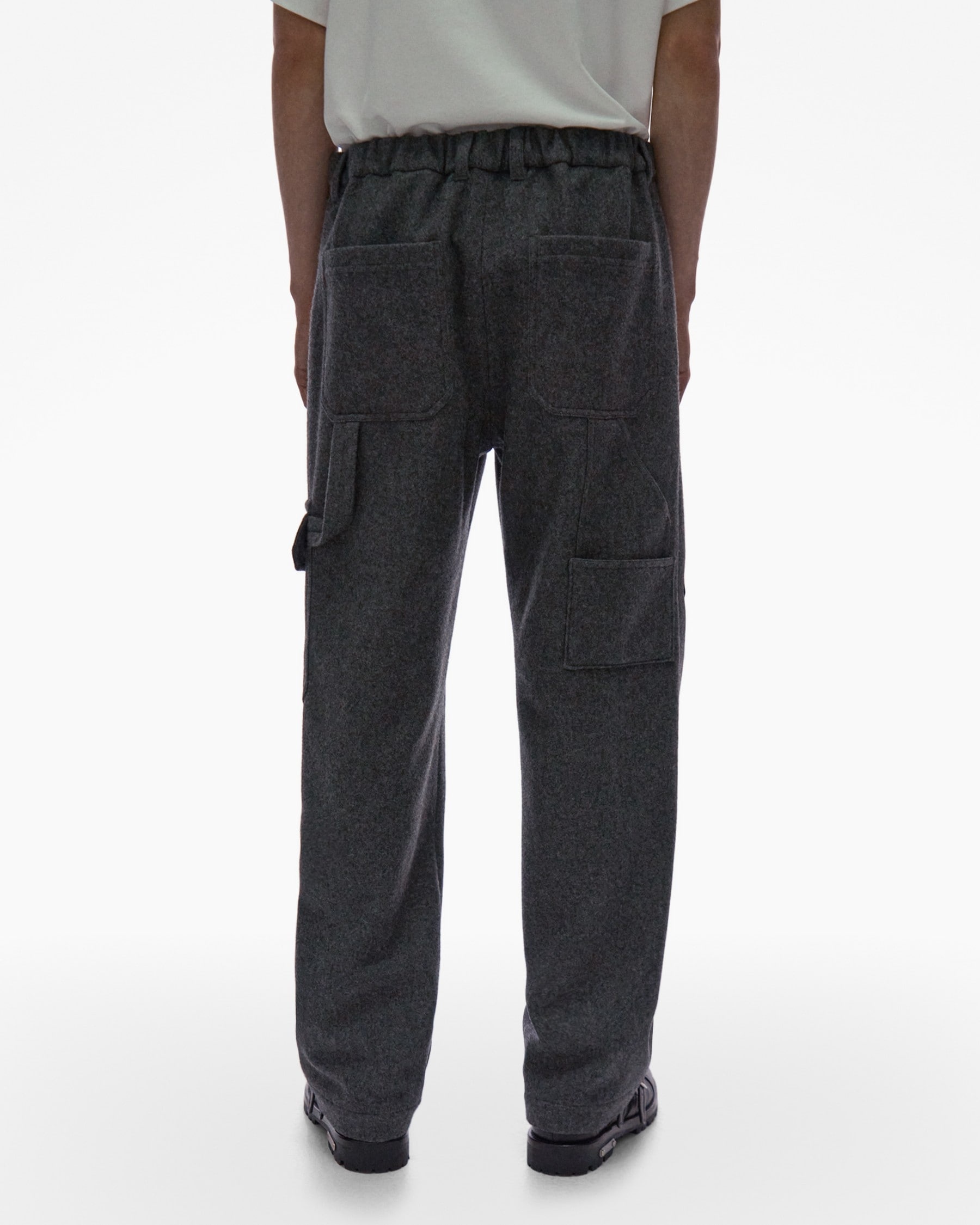 FLANNEL CARGO PANT - 4