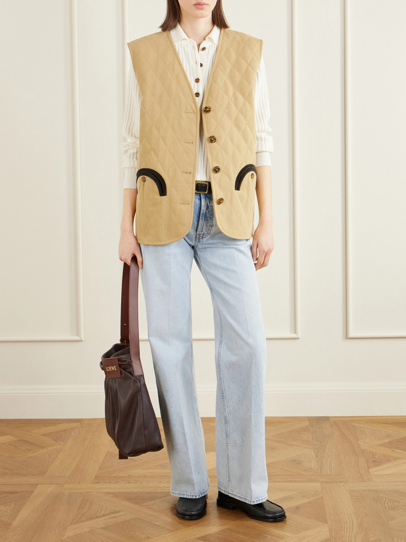BLAZÉ MILANO Ghost Suffolk Quilted Cotton Vest outlook