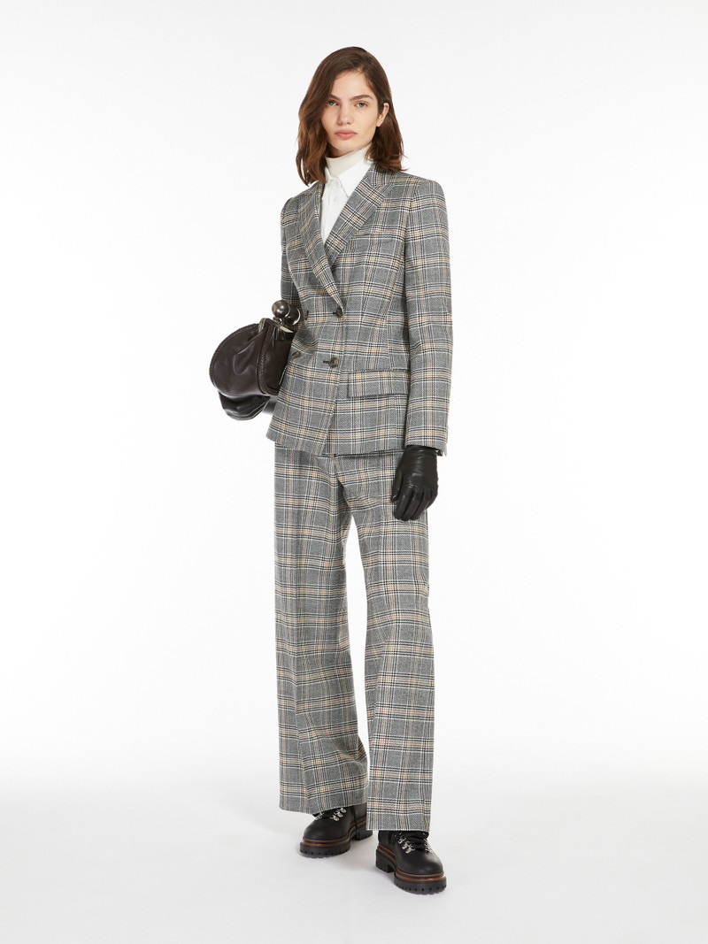 WEEKEND Max Mara RIVOLO Patterned wool blazer outlook
