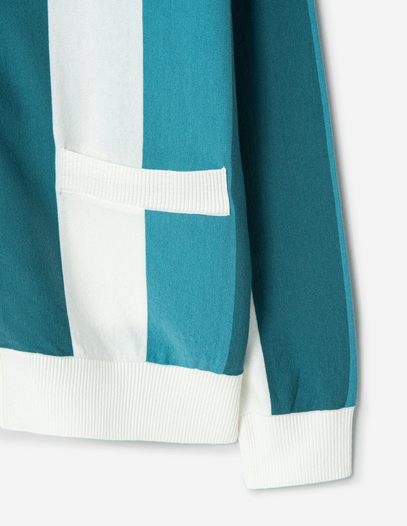 Men Golf Stripe Cardigan 8