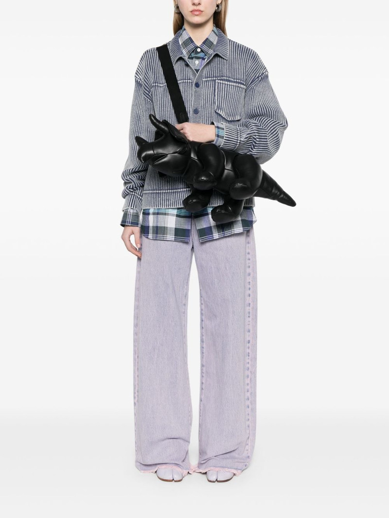 Maison MIHARAYASUHIRO rhino-shaped cross body bag outlook