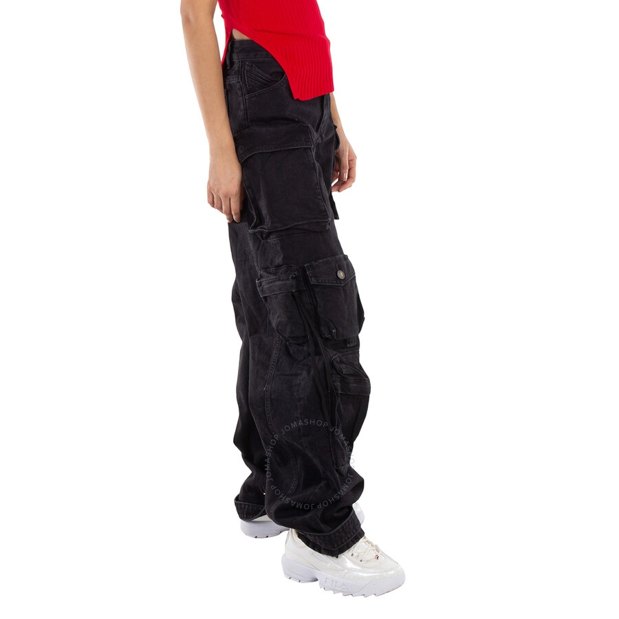 The Attico Fern Long Denim Pants - 5