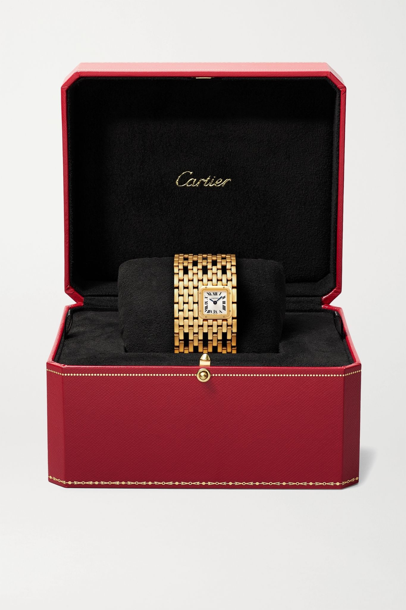 Panthère de Cartier Manchette 22mm 18-karat gold watch - 8