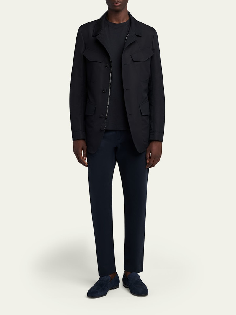 TOM FORD Men's Brushed Cotton Chino Pants outlook