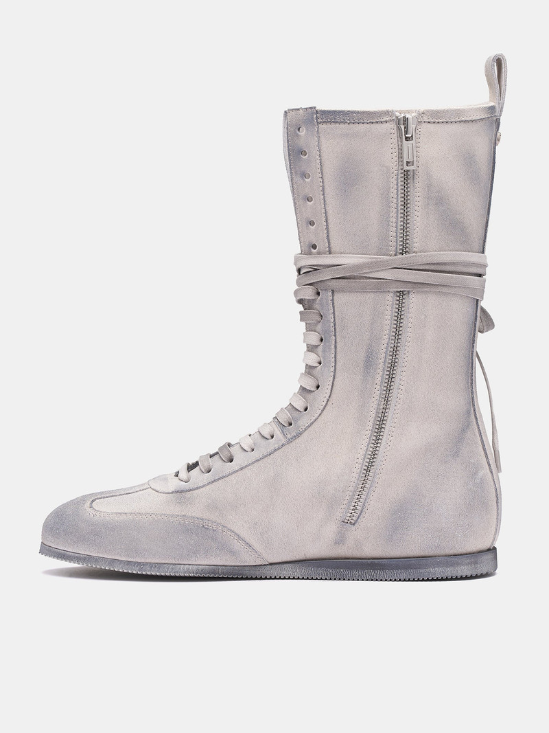 Ann Demeulemeester Fides High-Top Boxing Sneakers outlook