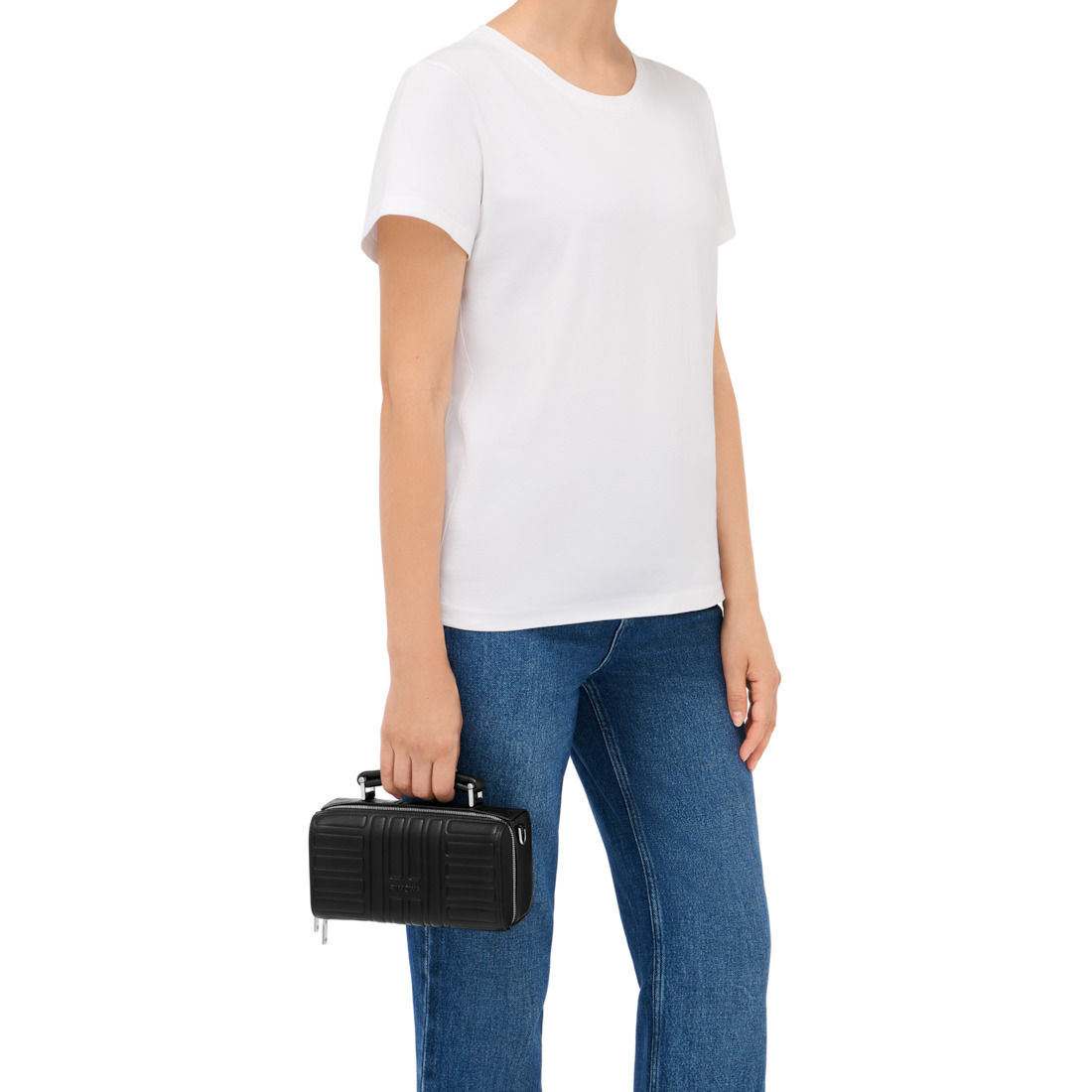 Groove - Leather Cross-Body Bag Small - 7