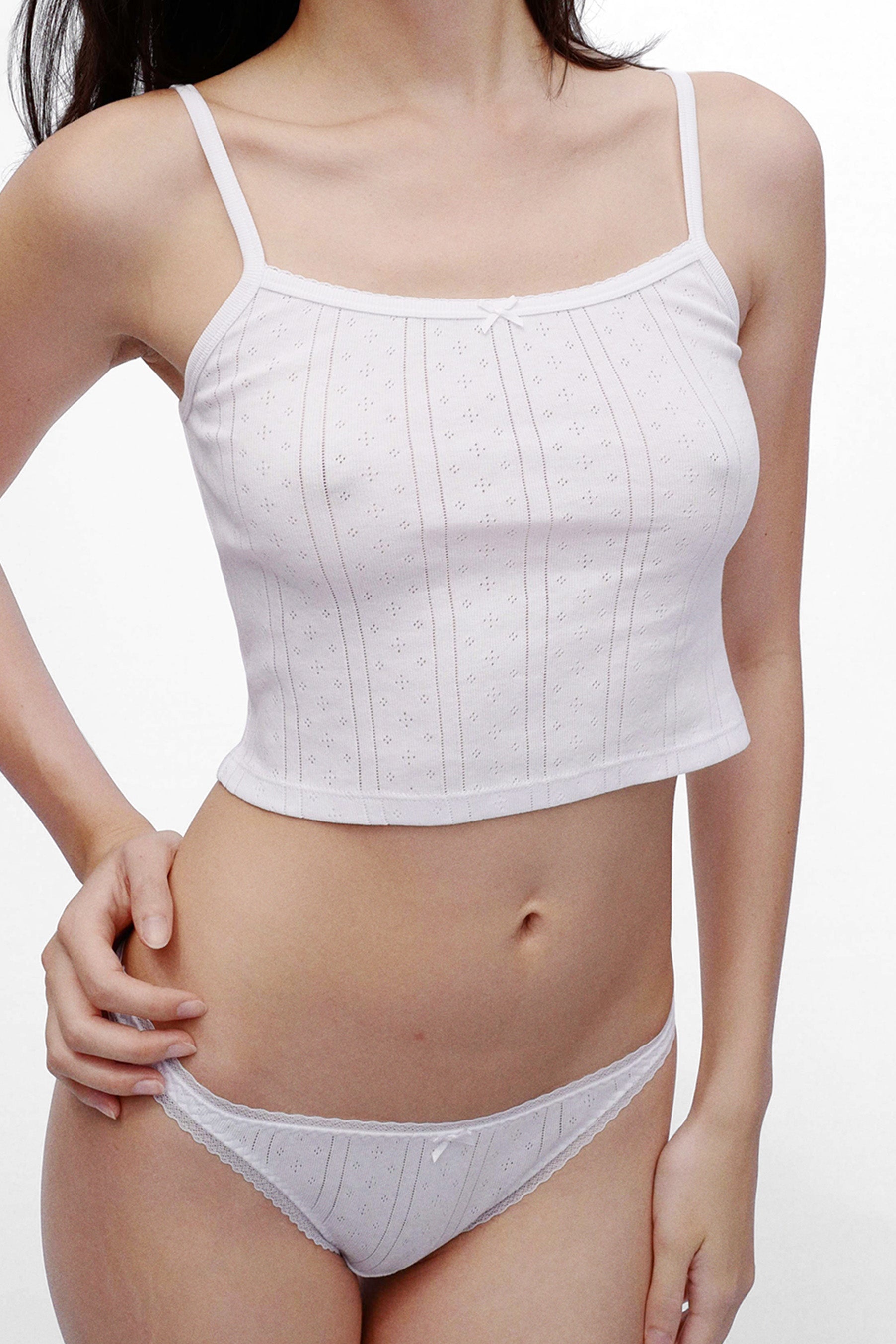 The Picot Tank White - 8