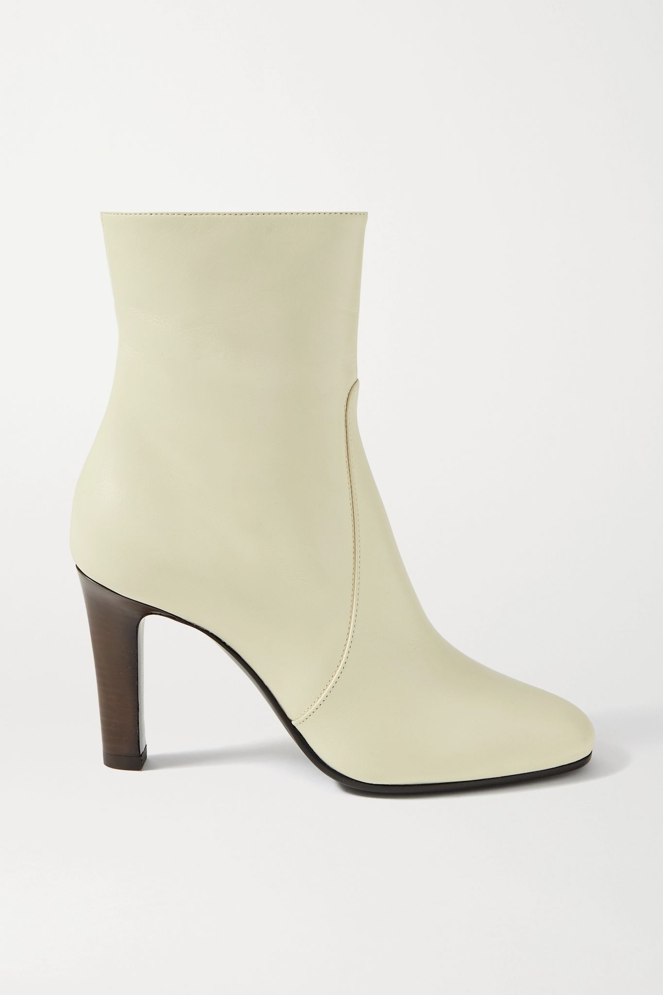 Blu leather ankle boots - 1