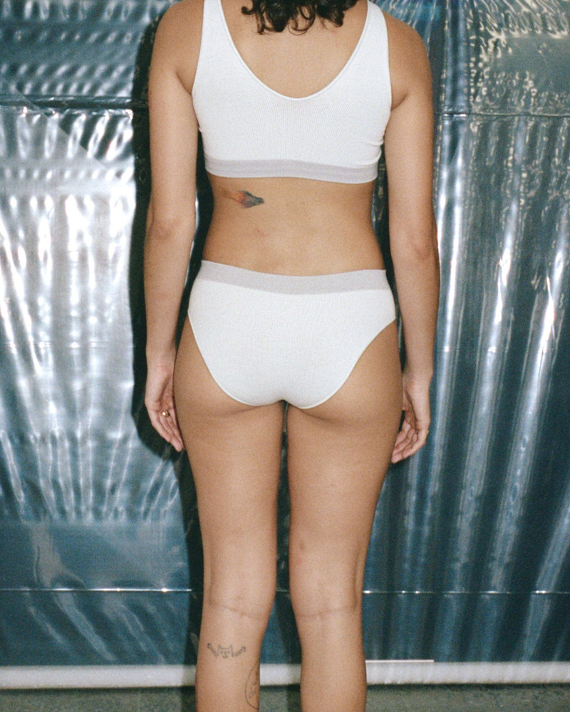 BASERANGE Fine Seamless Bell Pants - Organic Cotton Seamless outlook