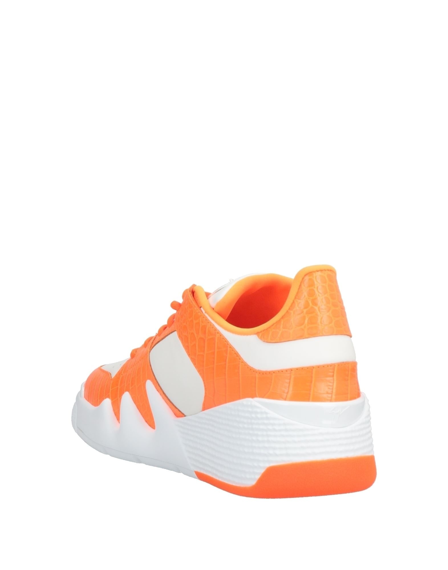 Orange Men's Sneakers - 3