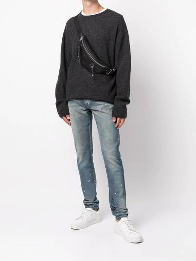 John Elliott fine knit crewneck jumper outlook