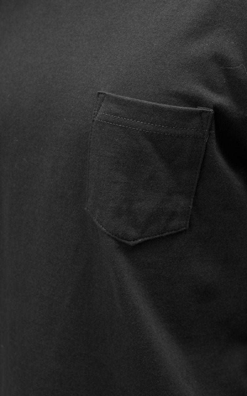 HEAVYWEIGHT POCKET T-SHIRT 2 PACK BLACK - 5