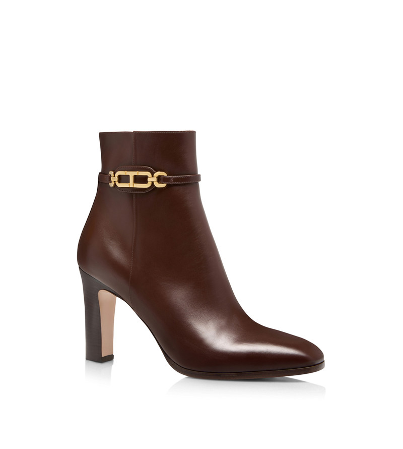 TOM FORD LEATHER WHITNEY ANKLE BOOT outlook