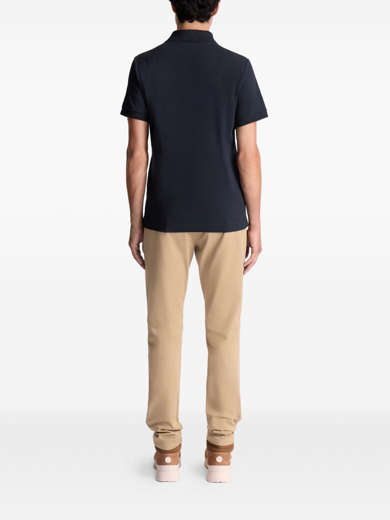 pique-cotton logo polo shirt 3